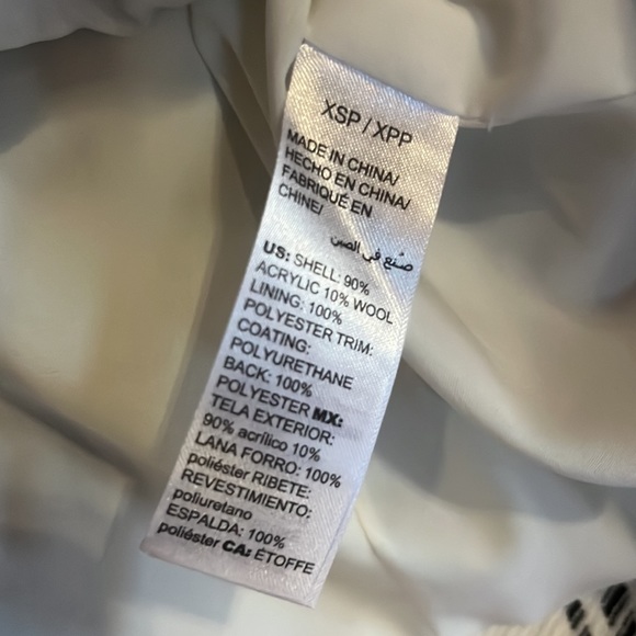 WHBM Plaid Coat - Picture 7 of 11